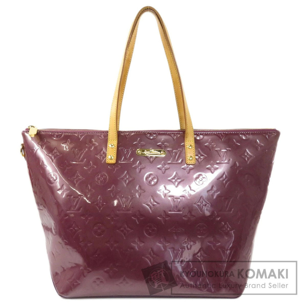 Louis Vuitton Bellevue Vernis Tote Bag Leather